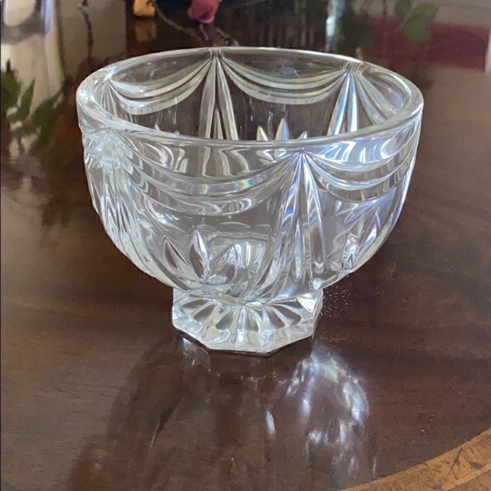 Waterford footed candy bowl  
